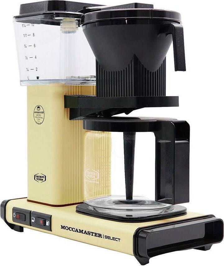 Moccamaster Filterkoffieapparaat KBG Select pastel yellow 1 25 l