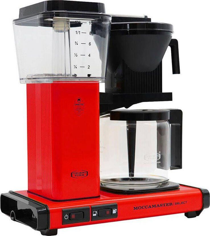 Moccamaster Filterkoffieapparaat KBG Select red 1 25 l