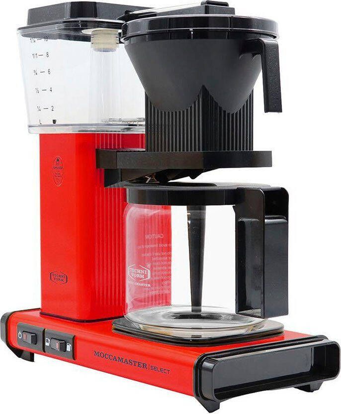 Moccamaster Filterkoffieapparaat KBG Select red 1 25 l