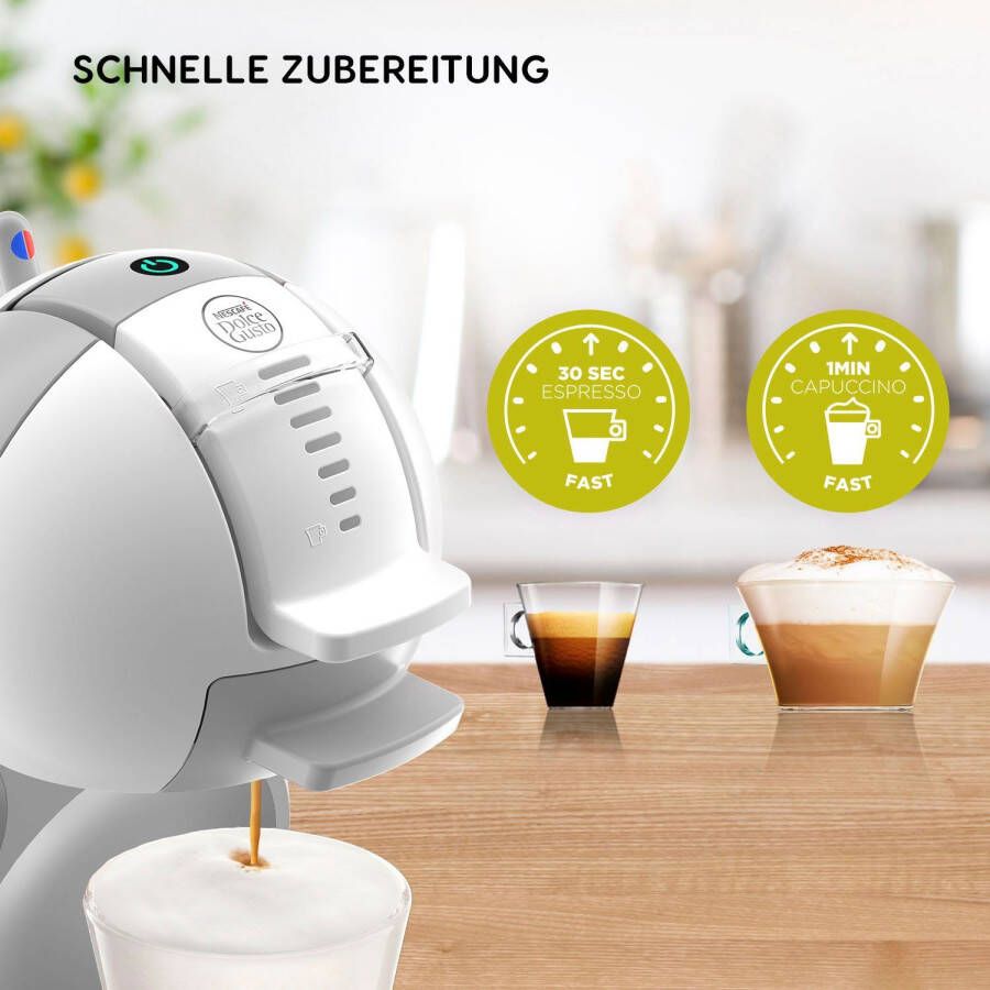 Nescafé Dolce Gusto Koffiecapsulemachine KP1201 Mini Me past in elke keuken fluwelig crema automatische uitschakeling - Foto 3