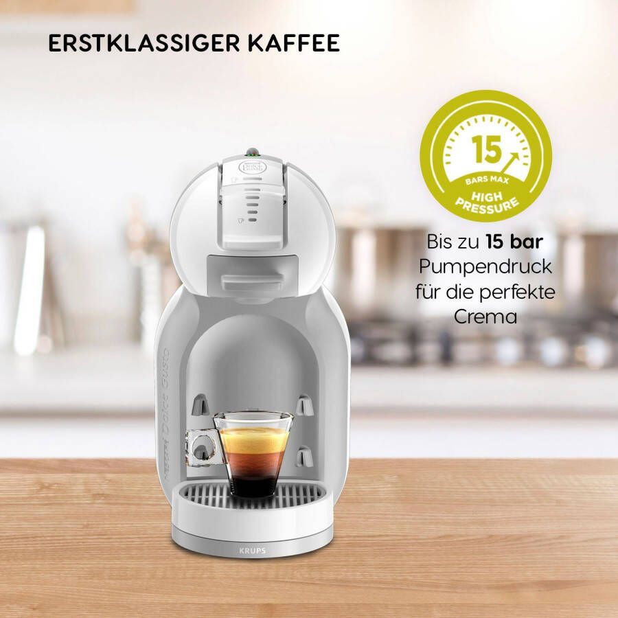 Nescafé Dolce Gusto Koffiecapsulemachine KP1201 Mini Me past in elke keuken fluwelig crema automatische uitschakeling - Foto 5