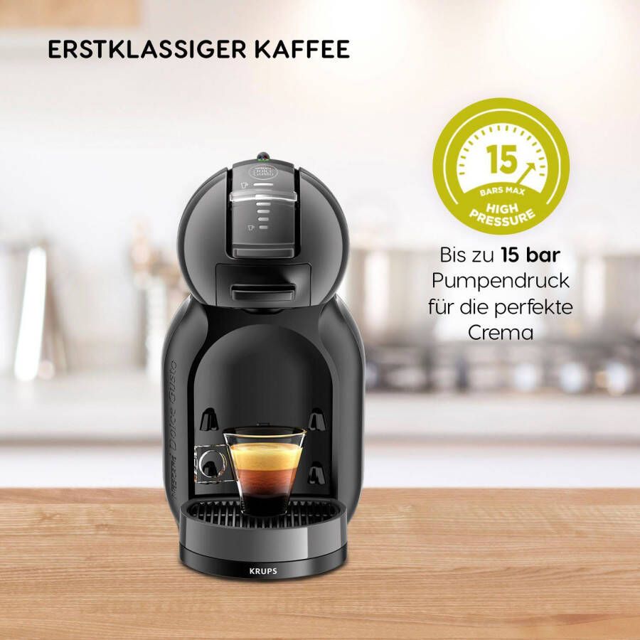 Nescafé Dolce Gusto Koffiecapsulemachine KP1208 Mini Me fluwelig crema play & select-functie automatische uitschakeling - Foto 2