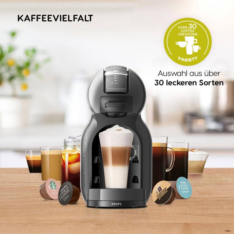 Nescafé Dolce Gusto Koffiecapsulemachine KP1208 Mini Me fluwelig crema play & select-functie automatische uitschakeling - Foto 6