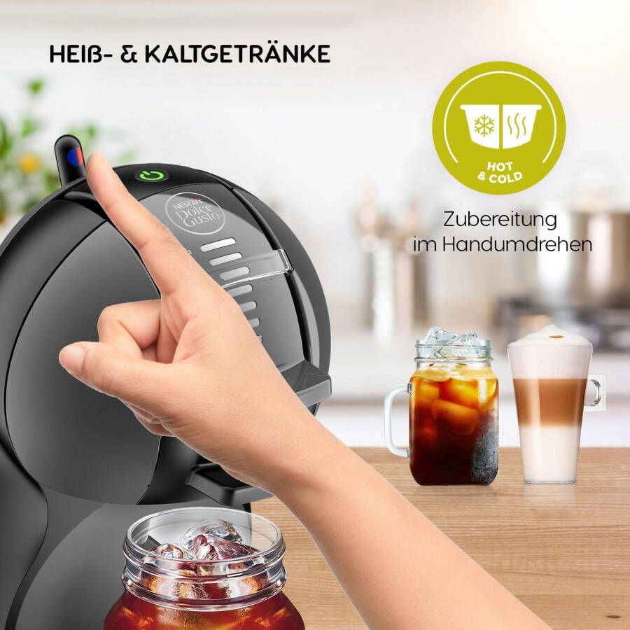 Nescafé Dolce Gusto Koffiecapsulemachine KP1208 Mini Me fluwelig crema play & select-functie automatische uitschakeling - Foto 7