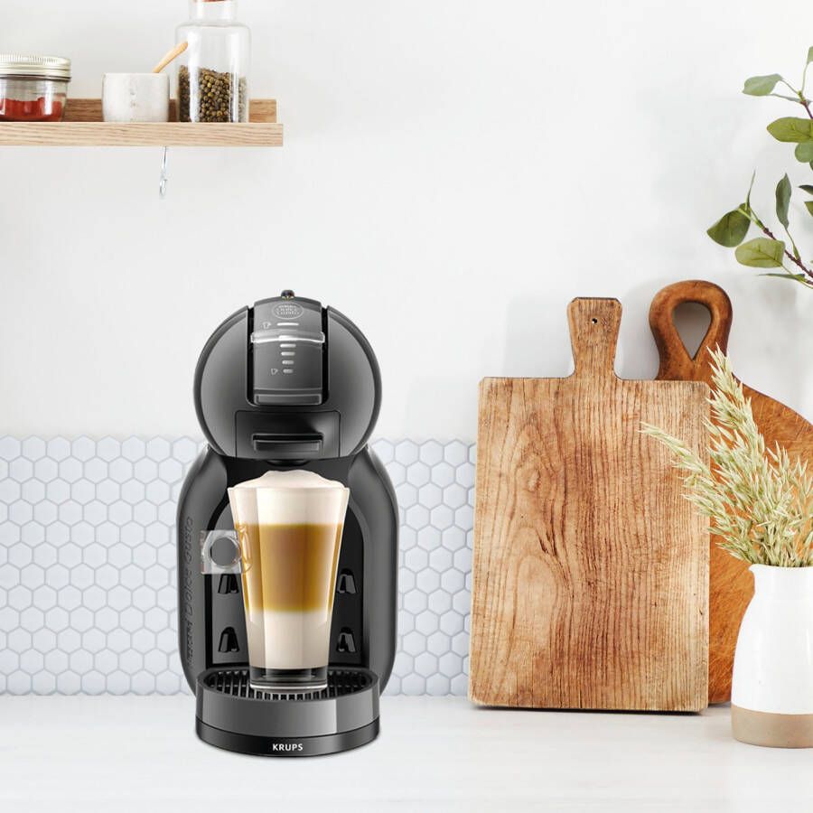 Nescafé Dolce Gusto Koffiecapsulemachine KP1238 Mini Me fluwelig crema play & select-functie automatische uitschakeling