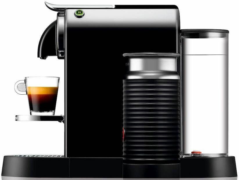 Nespresso Koffiecapsulemachine CITIZ EN 267.BAE van DeLonghi zwart incl. aeroccino melkopschuimer welkomstpakket met 7 capsules - Foto 6