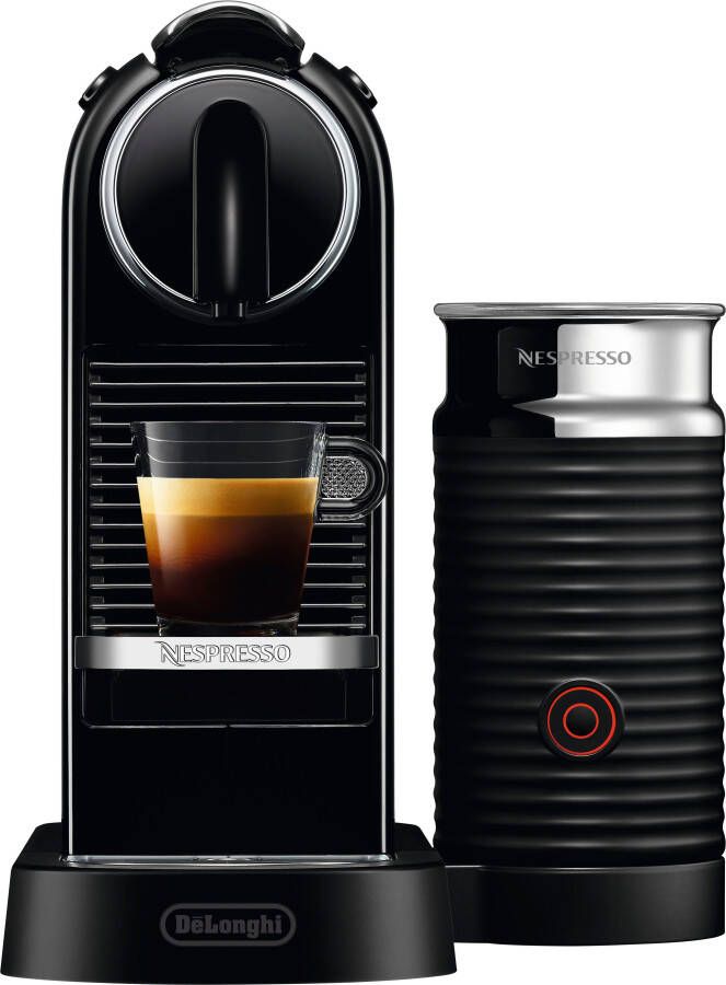 Nespresso Koffiecapsulemachine CITIZ EN 267.BAE van DeLonghi zwart incl. aeroccino melkopschuimer welkomstpakket met 7 capsules - Foto 5