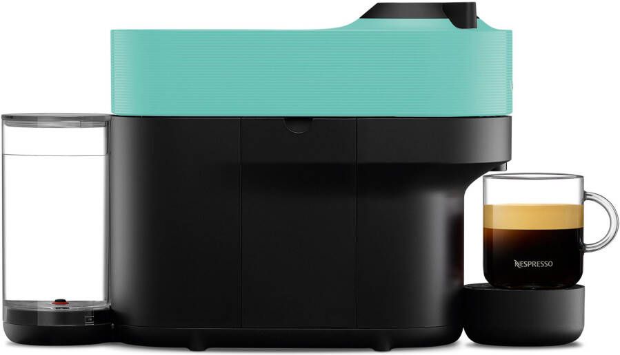 Nespresso Koffiecapsulemachine Vertuo Pop XN9204 van Krups inhoud 560 ml aut. capsule-herkenning één druk op de knop 4 maten kopjes