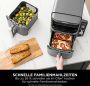 Ninja Double Stack Airfryer XXL 9.5 Liter Dubbele Gestapelde Lades 6 Programma's Inclusief Kookrekjes SL400EU - Thumbnail 7