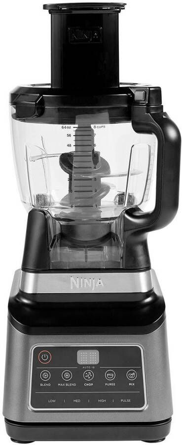 NINJA Compacte keukenmachine 3-in-1 met auto-iQ BN800EU 1 8 l kom 0 7 l beker en verdere accessoires - Foto 12