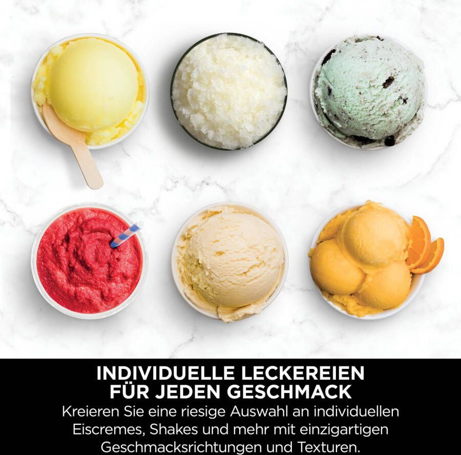 NINJA Ijsmachine NC501EU Creami Deluxe 10-in-1 Eis-und Eisgetränkmaschine