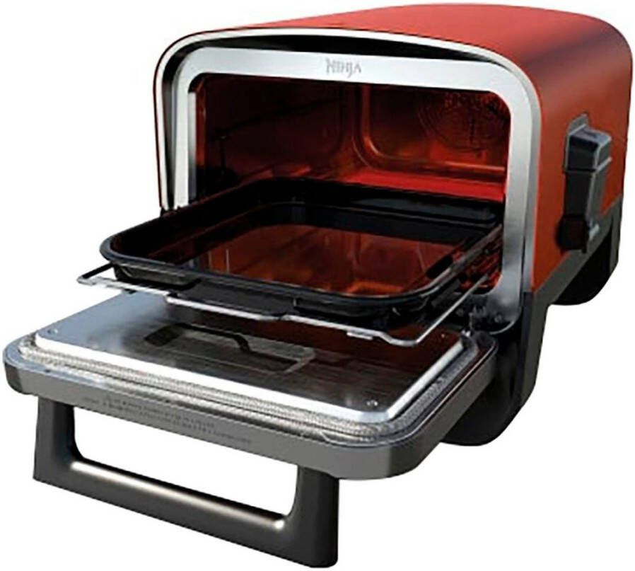 NINJA Mini-oven OO101EU 8-in-1 pizza stoven Max Roast grillen bakken braden roken drogen & warmhouden