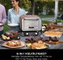 NINJA Multifunctionele oven OO101EU Elektrische Outdoor pizzaoven en roker 8-in-1: Pizza Bakken Max Roast grillen bakken roosteren roken drogen & warmhouden - Thumbnail 8