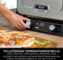 NINJA Multifunctionele oven OO101EU Elektrische Outdoor pizzaoven en roker 8-in-1: Pizza Bakken Max Roast grillen bakken roosteren roken drogen & warmhouden - Thumbnail 11