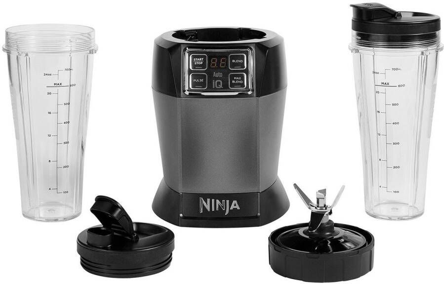 Ninja Foodi Luxe Blender en Smoothie Maker Blender To-Go 1000 Watt IJsCrusher met 2 Mixbekers BN495EU - Foto 8
