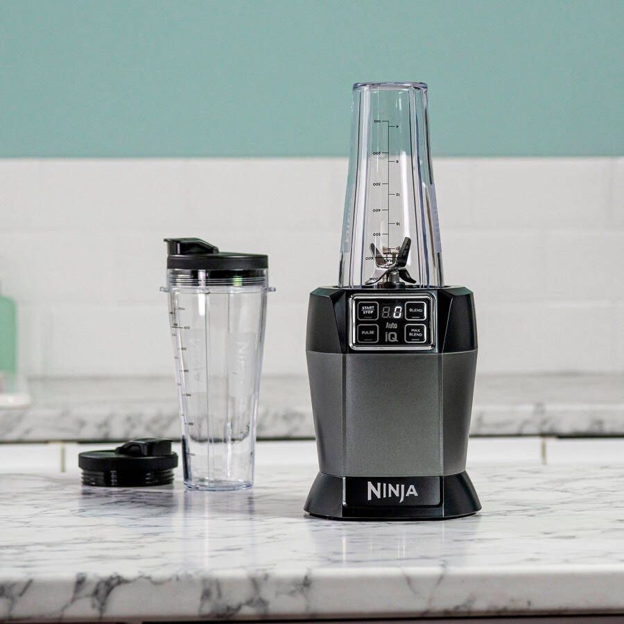 Ninja Foodi Luxe Blender en Smoothie Maker Blender To-Go 1000 Watt IJsCrusher met 2 Mixbekers BN495EU - Foto 3