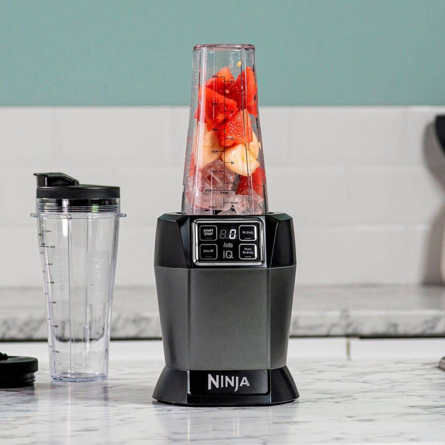 Ninja Foodi Luxe Blender en Smoothie Maker Blender To-Go 1000 Watt IJsCrusher met 2 Mixbekers BN495EU - Foto 5