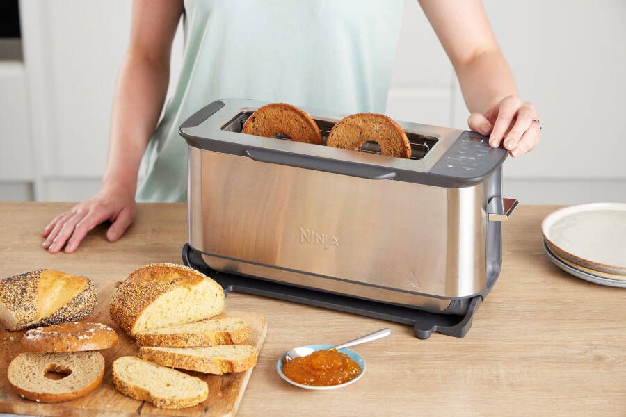 NINJA Toaster ST202EU Foodi 2-in-1 toaster grill & panini pers