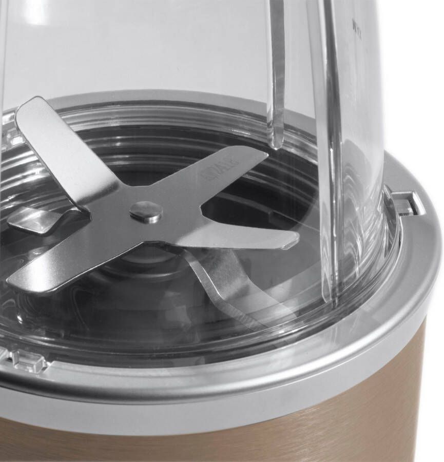 Nutribullet Smoothie-maker NB907CP Blender multifunctionele blender incl. 2 drinkbekers champagne