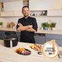 Philips 3000 Series Airfryer NA331 00 Kijkvenster RapidAir Plus 6.2L Tot 5 Personen Zwart - Thumbnail 7
