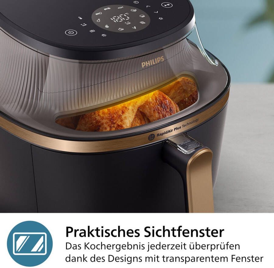 Philips Airfryer 3000 NA332 00 mit 6.2L Sichtfenster