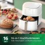 Philips 5000 series Airfryer 7.2L Friggitrice ad aria 16 in 1 App per ricette HD9285.00 Argento Bianco - Thumbnail 10