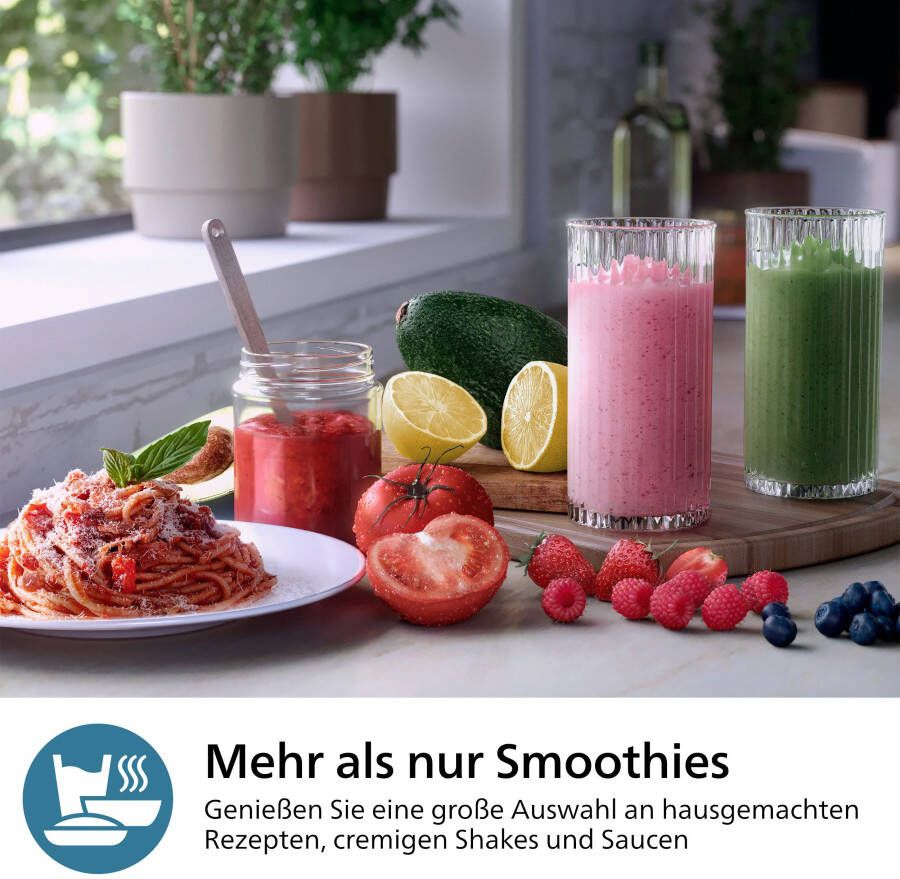 Philips Blender HR2764 00 5000 Series mit ProBlend Plus-Technologie