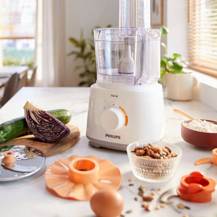 Philips HR7320 00 foodprocessor Daily wit 2 1L 700W