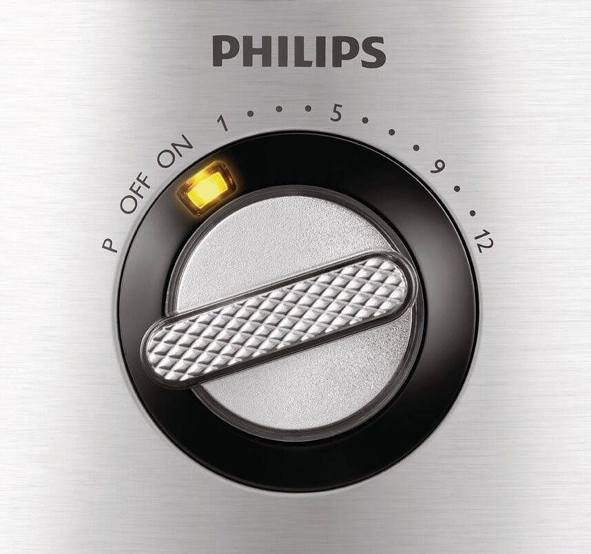 Philips Compacte keukenmachine HR7778 00 inclusief deeghaak vruchtenpers blender en citruspers - Foto 5