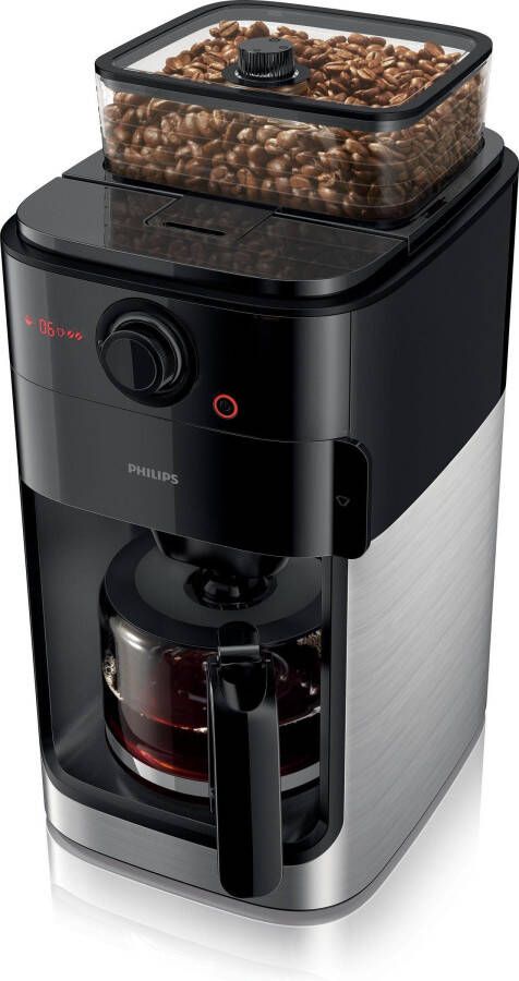 Philips Koffiezetapparaat met maalwerk Grind & Brew HD7767 00 1 2 l aroma-gesealed bonenvak edelstaal zwart - Foto 10