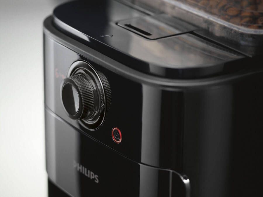 Philips Koffiezetapparaat met maalwerk Grind & Brew HD7767 00 1 2 l aroma-gesealed bonenvak edelstaal zwart - Foto 6