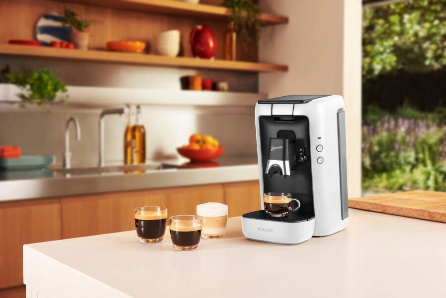 Senseo Koffiepadautomaat Maestro CSA260 10 gemaakt van 80% gerecycled plastic +3 koffiespecialiteiten - Foto 5