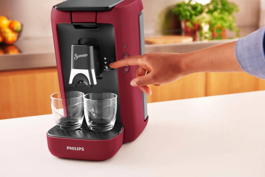 Senseo Koffiepadautomaat Maestro CSA260 90 gemaakt van 80% gerecycled plastic +3 koffiespecialiteiten - Foto 5