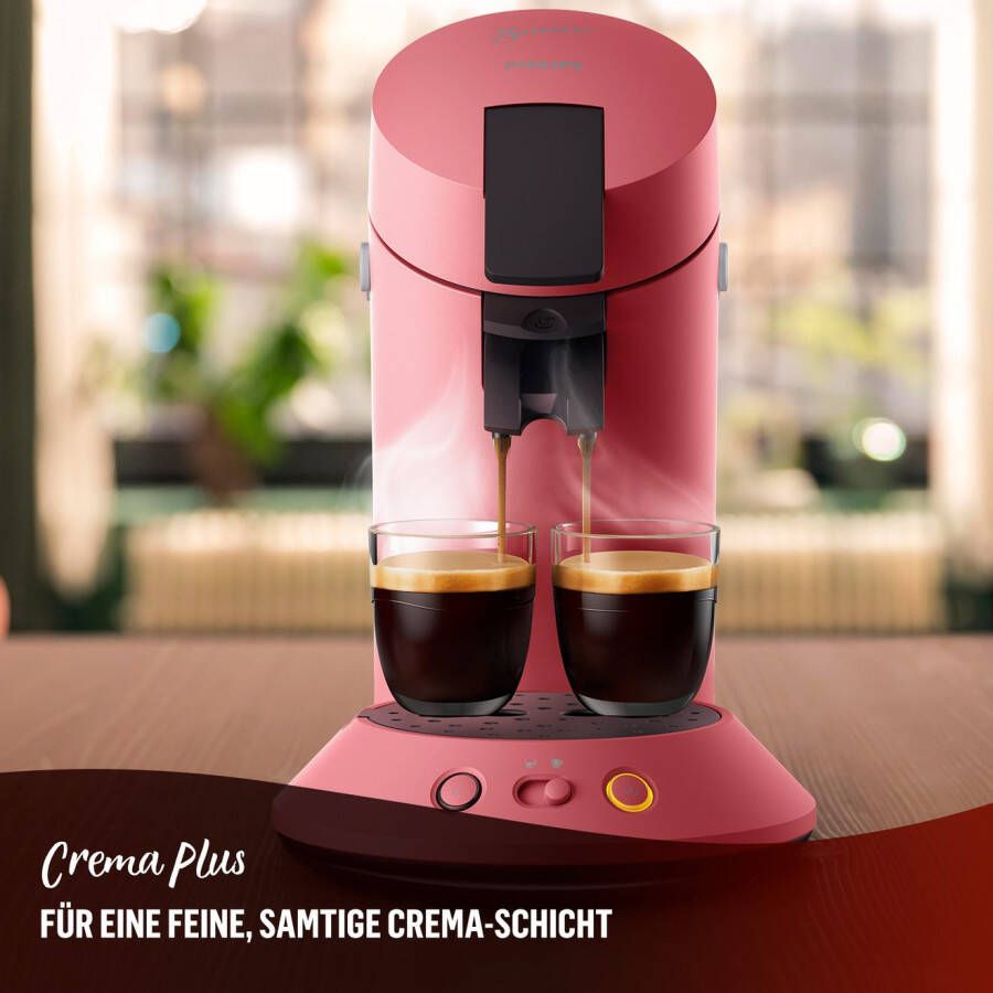 Senseo Koffiepadautomaat Original Plus CSA210 60 met twee koffie-instellingen