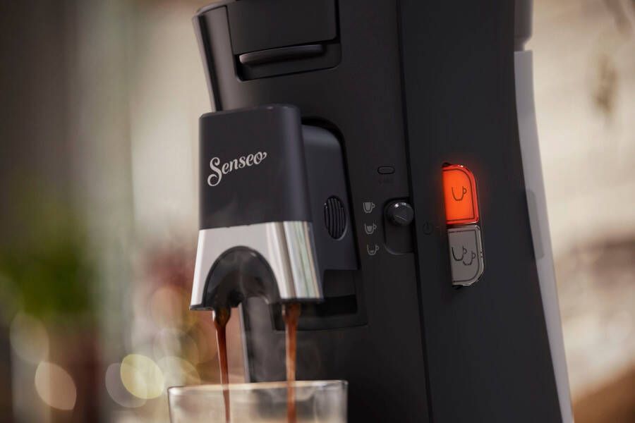 Senseo Koffiepadautomaat Select CSA230 69 gemaakt van 21% gerecycled plastic Crema Plus koop 100 pads en krijg tot € 33 terug - Foto 4