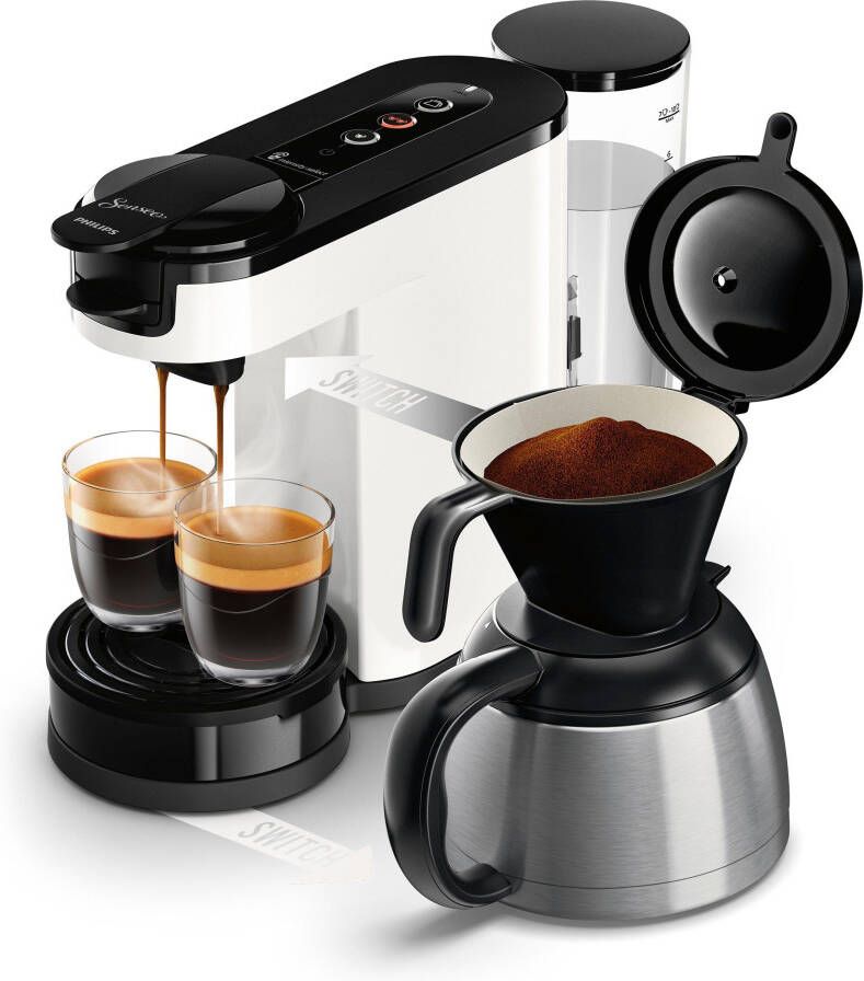 Philips Senseo Switch Wit HD6592 04 | Koffiepadmachines | Keuken&Koken Koffie&Ontbijt | 8720389014222 - Foto 2