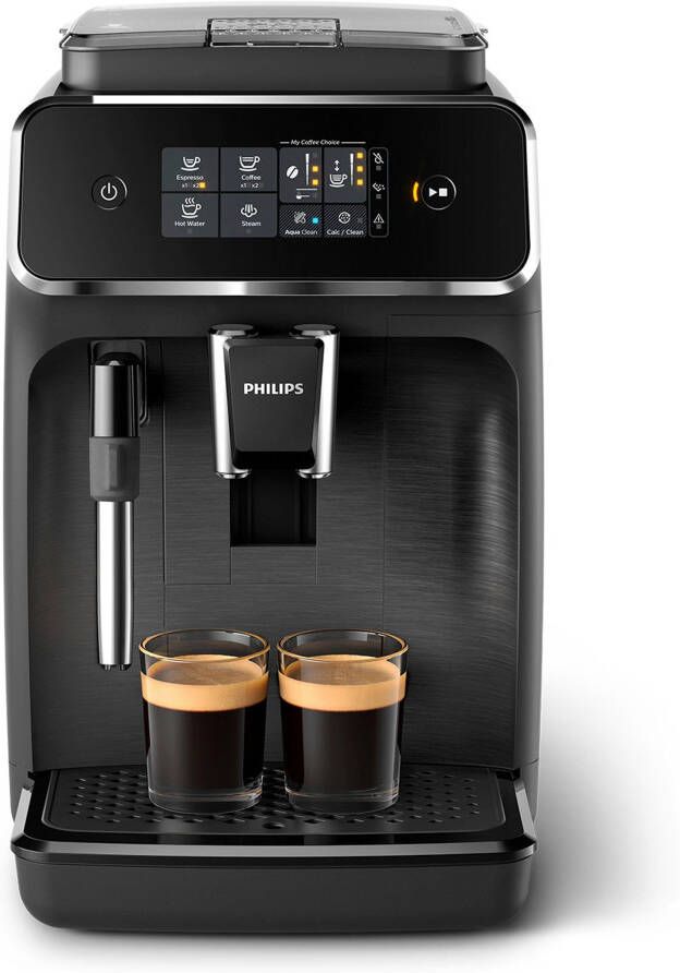 Philips Volautomatisch koffiezetapparaat 2200 Serie EP2220 10 Pannarello voor 2 koffiespecialiteiten en verstelbare aromasterkte matzwart - Foto 6
