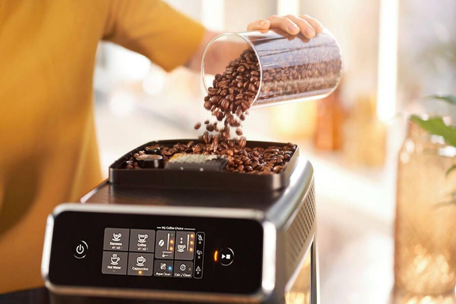 Philips Volautomatisch koffiezetapparaat 2200 Serie EP2236 40 LatteGo voor 3 koffiespecialiteiten en verstelbare sterkte mat-zwart - Foto 5