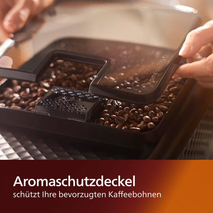 Philips Volautomatisch koffiezetapparaat EP2225 10 2200 Series met 2 heerlijke koffiespecialiteiten