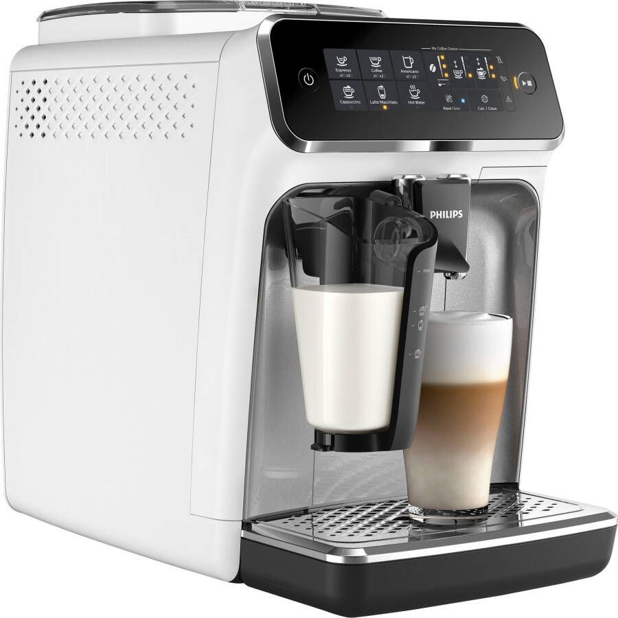Philips Volautomatisch koffiezetapparaat 3200 Serie EP3243 70 LatteGo inclusief gratis verwenpakket ter waarde van vap € 49 99 wit