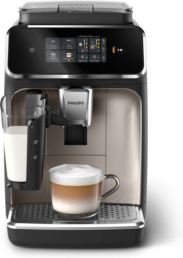 Philips Volautomatisch koffiezetapparaat EP2336 40 2300 Series 4 koffiespecialiteiten met lattego-melksysteem zwart verchroomd - Foto 8