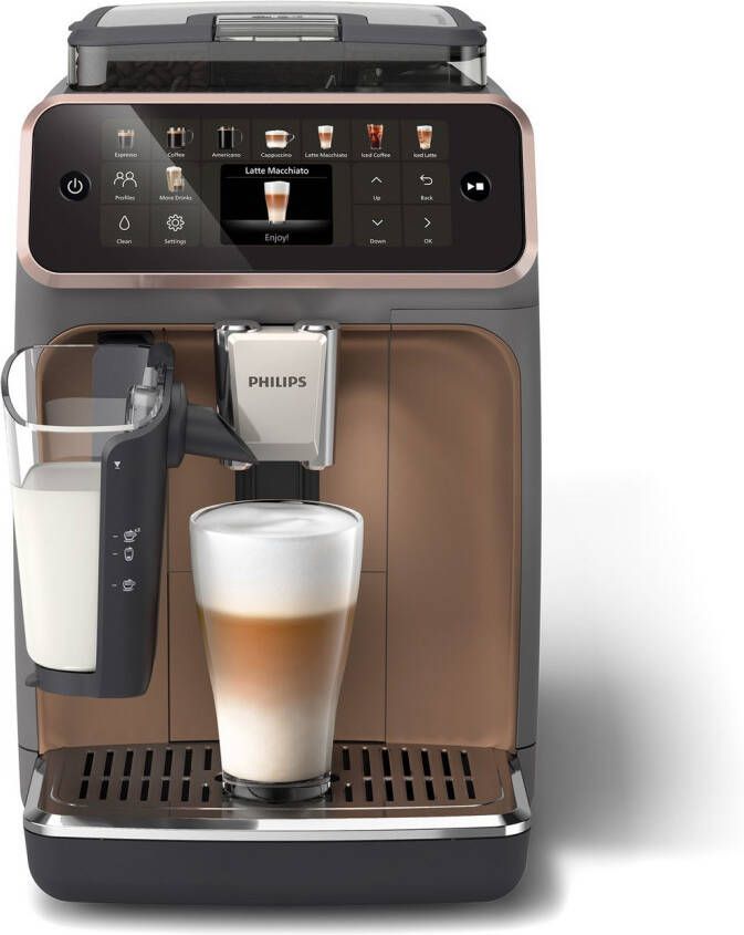 Philips Volautomatisch koffiezetapparaat EP5544 80 5500 Series 20 koffiespecialiteiten (warm of ijskoud)