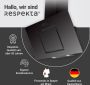 RESPEKTA Schuine wandkap CH 22010 90 cm 3 vermogensniveaus led-verlichting geschikt voor afzuiging en recirculatie - Thumbnail 5