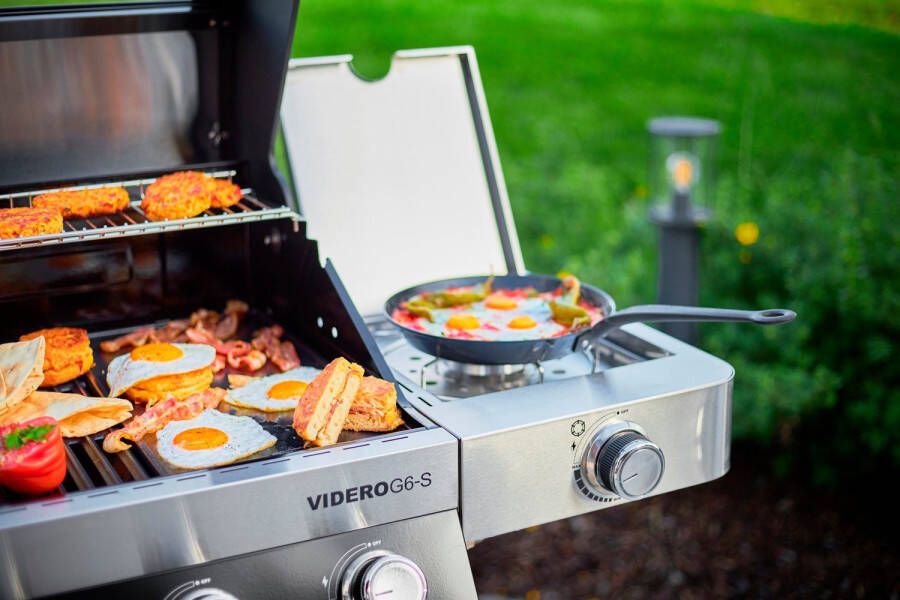 ROESLE Grillplaat VIDERO 25440 uit gietijzer grillbranding voor alle videro modellen