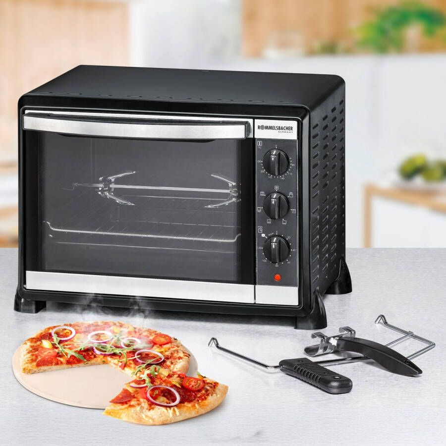 Rommelsbacher Mini-oven BG 1575 inclusief pizzasteen