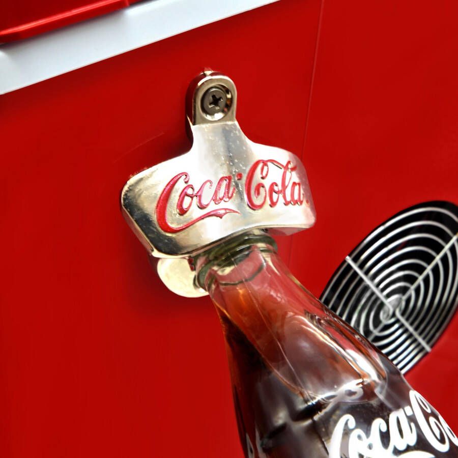 Salco Coca-Cola ijsblokjes machine ijsblokjes in 8-13 minuten met flesopener rood