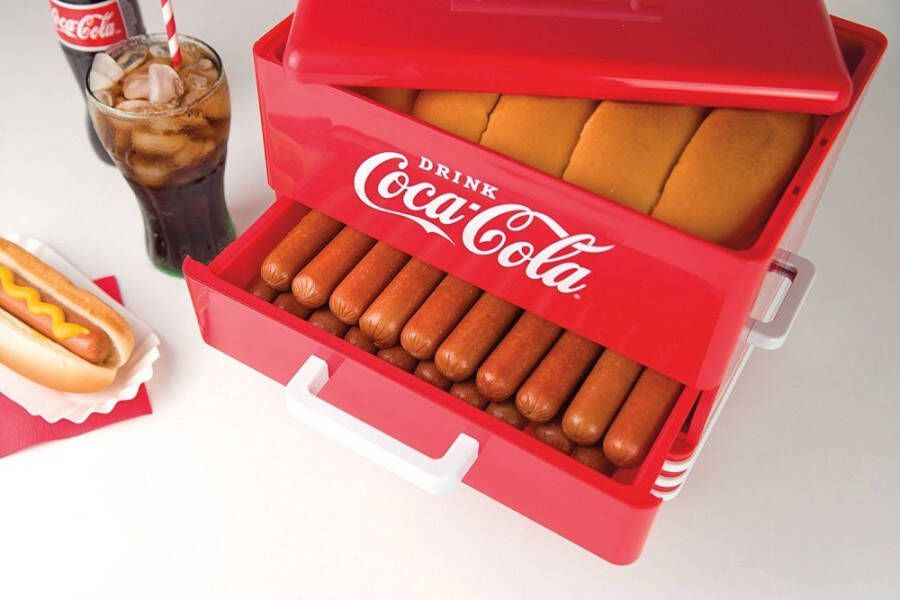 Salco Coca Cola hotdogstomer voor max 24 hotdogs en 8 broodjes - Foto 15