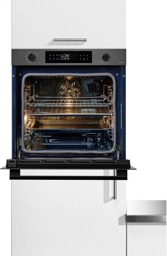 Samsung Inbouw pyrolyse oven NV7B44503DB Dual Cook – Eén oven. Twee kookruimtes. Maximale flexibiliteit.