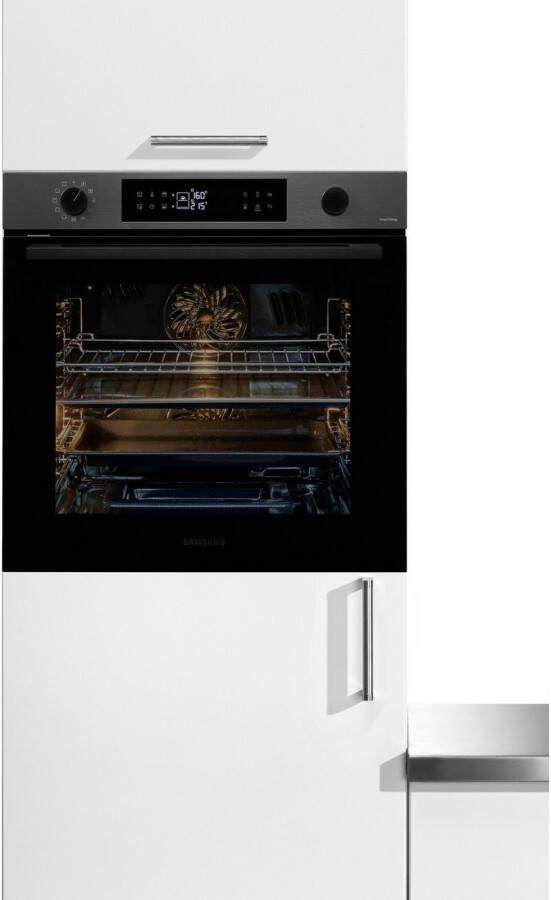 Samsung Inbouw pyrolyse oven NV7B44503DB Dual Cook – Eén oven. Twee kookruimtes. Maximale flexibiliteit.
