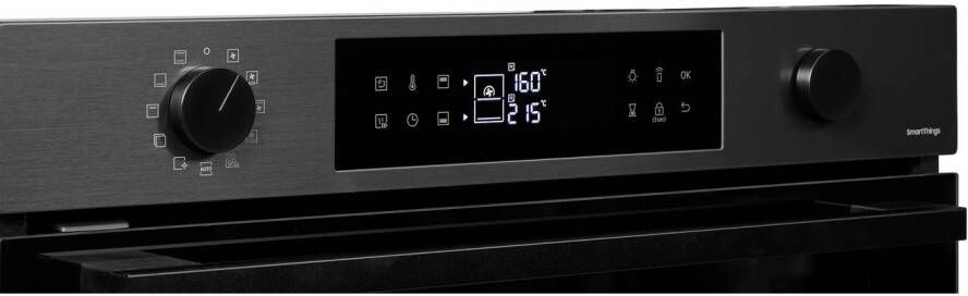Samsung Inbouw pyrolyse oven NV7B44503DB Dual Cook – Eén oven. Twee kookruimtes. Maximale flexibiliteit.